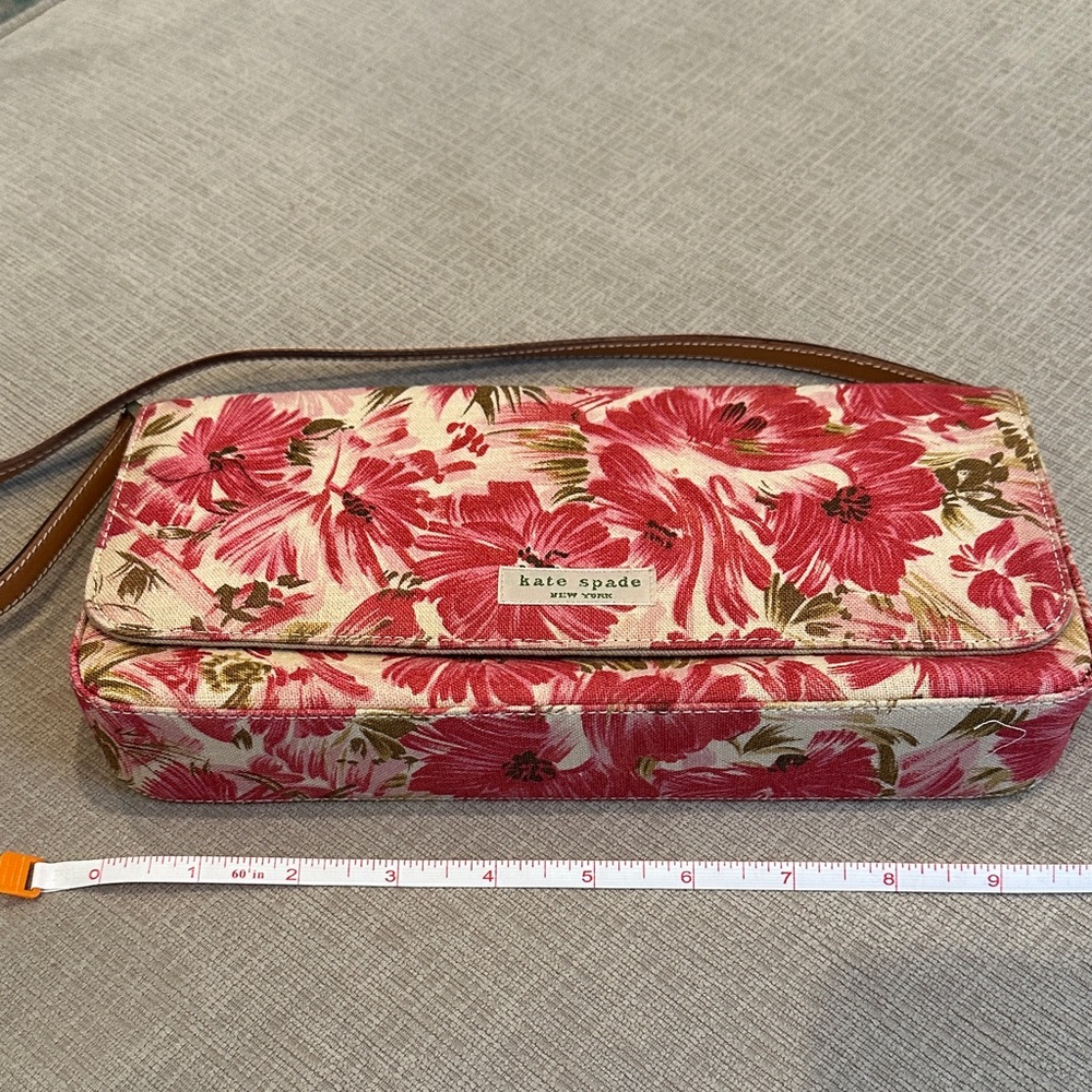 Kate Spade Pink Floral Clutch